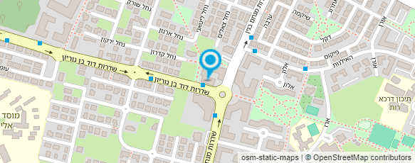 מפת הגעה אל אושי אושי גדרה