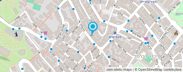 מפת הגעה אל סנדוויץ בר סמי הגדול חיפה