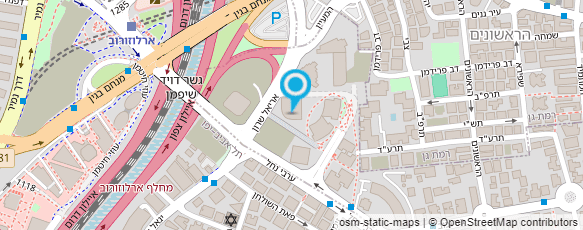 מפת הגעה אל ניר צ'פליצקי משרד עו"ד