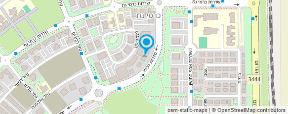 מפת הגעה אל Just Meat כרמי גת