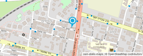 מפת הגעה אל פנצ'ריה האחים