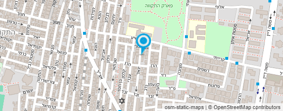 מפת הגעה אל יוסי חי לוי, מעסה ומאמן כושר.