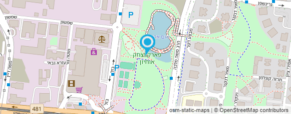 מפת הגעה אל קפה גן סיפור  פתח תקווה