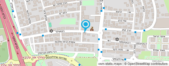 מפת הגעה אל פיצה LOVI