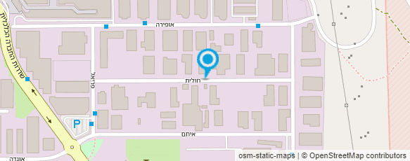 מפת הגעה אל פחחות רכב Fix Garage מוסך פיקס