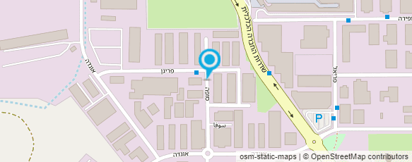 מפת הגעה אל מוסך אקובוסט