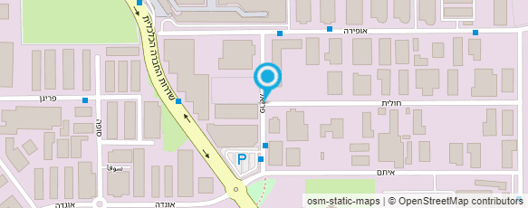 מפת הגעה אל מוסך אדם