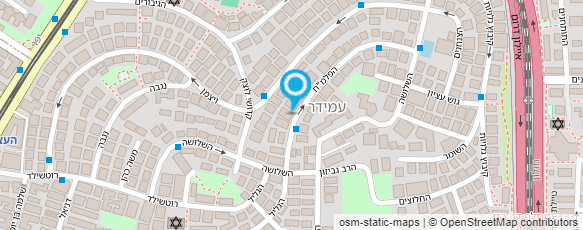 מפת הגעה אל יהודה ויצמן חשמלאי מוסמם