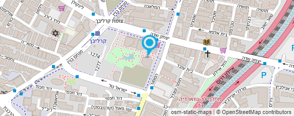 מפת הגעה אל המרכז לעבודות גבס