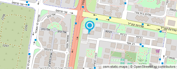 מפת הגעה אל מנחם זאב פרידמן