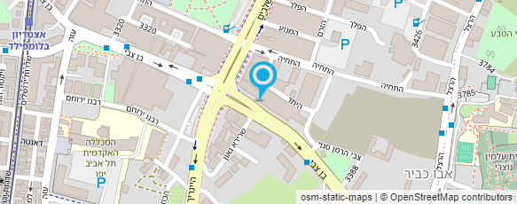 מפת הגעה אל מוסך החיפושית