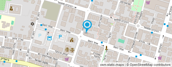 מפת הגעה אל פיצה  & פסטה - ASA