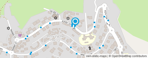 מפת הגעה אל קול שמחה