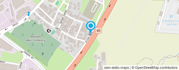 מפת הגעה אל צמיגי רמלוד