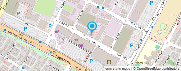 מפת הגעה אל RUBEN  ראשון לציון