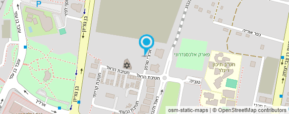 מפת הגעה אל שרון כתבי - מורת נהיגה (אוטומט) מפת הגעה אל שרון כתבי - מורת נהיגה (אוטומט)