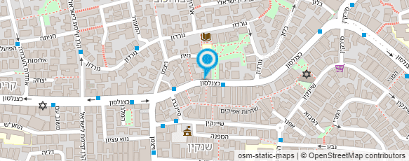 מפת הגעה אל פנצ'ריית כנצנלסון