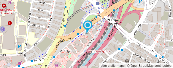 מפת הגעה אל צדוק פוליגרף