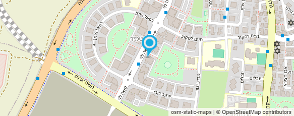 מפת הגעה אל מכבסת שמיר