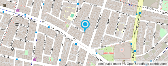 מפת הגעה אל אסף אבן חן  משרד עו"ד