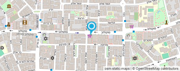 מפת הגעה אל סטודיו נגה מפת הגעה אל סטודיו נגה