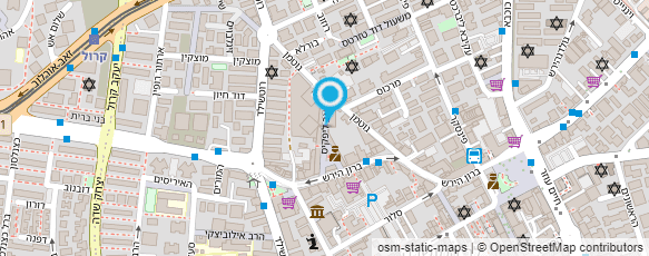 מפת הגעה אל מעדניית יחזקאל