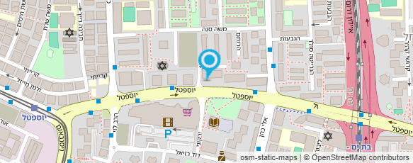 מפת הגעה אל מרכז היופי והשיער