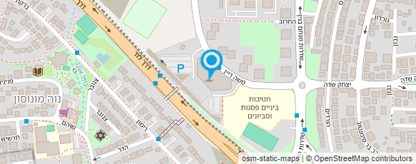 מפת הגעה אל בישום
