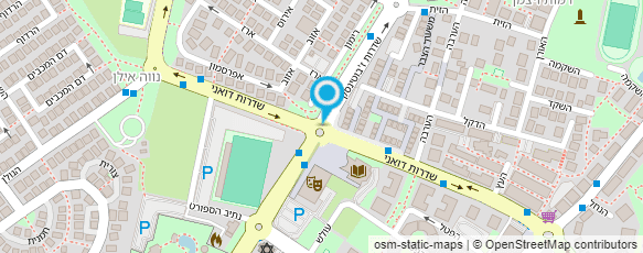 מפת הגעה אל פיצה טוביה