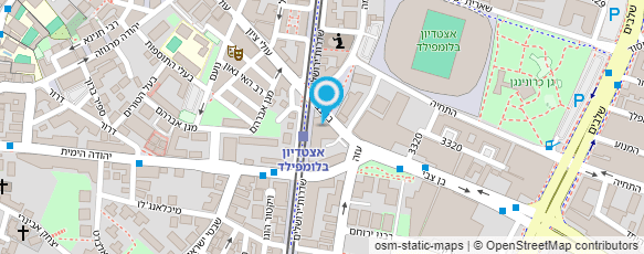מפת הגעה אל ד"ר אמיר לוכטנשטיין רפואה פנימית, מנהל מרפאת משפחה