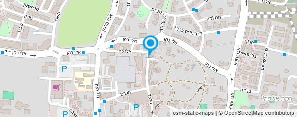 מפת הגעה אל אצל ברק