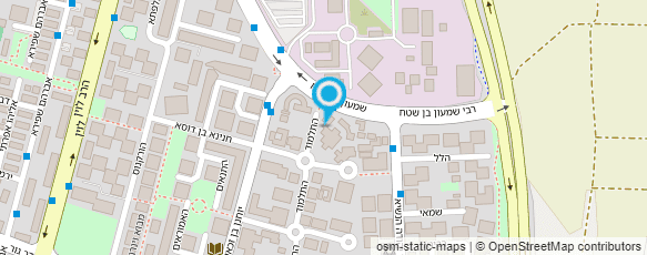 מפת הגעה אל פנצריית רבנו 148 בע״מ