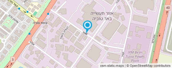 מפת הגעה אל פקר פלדות וגלוון בע"מ