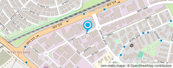 מפת הגעה אל מוסך רושל מפת הגעה אל מוסך רושל