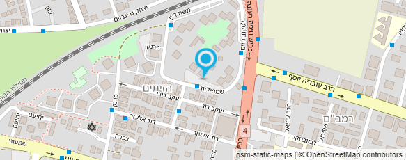 מפת הגעה אל מרכז וטרינרי חדרה - ד"ר שרית גייר