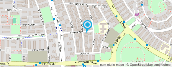 מפת הגעה אל M.B שמאות מקרקעין