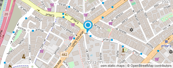 מפת הגעה אל LIORBIKE אופניים
