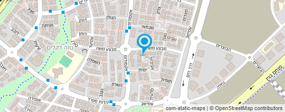 מפת הגעה אל סיימון שמיל מורה נהיגה