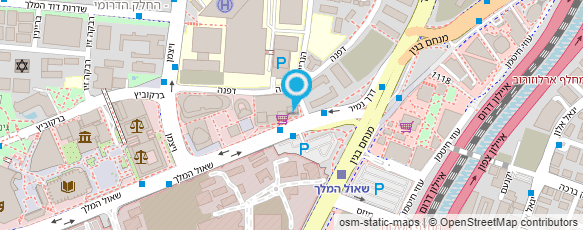 מפת הגעה אל אוהד אדטין משרד עו"ד