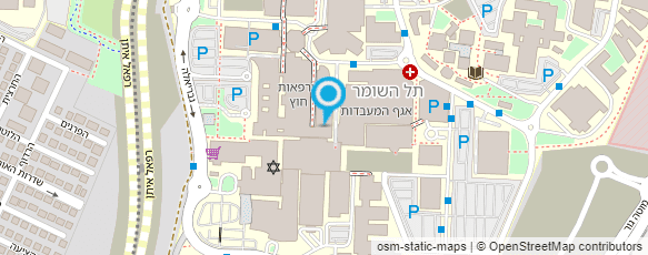 מפת הגעה אל בורגר מרקט תל השומר