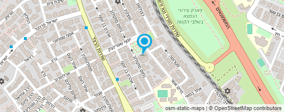 מפת הגעה אל Lea ben moshe  משרד עו"ד