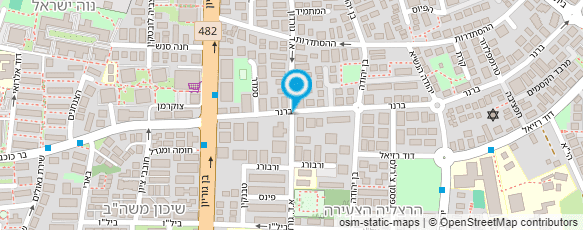 מפת הגעה אל ניק בטיק - חברה לניקיון