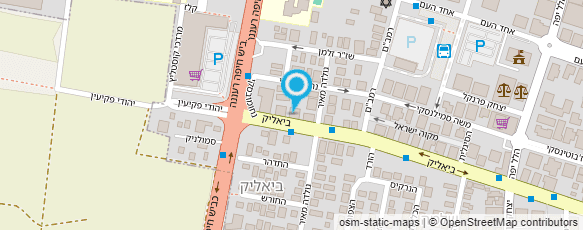 מפת הגעה אל המרכלז לעבודות סנפלינג