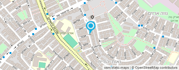 מפת הגעה אל RKA Oriental Rugs RoniCohen