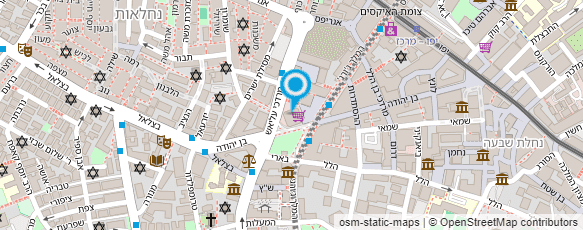 מפת הגעה אל משה מלכה משרד עורכי דין
