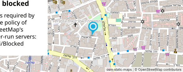 מפת הגעה אל מסגריית אחים עאיש