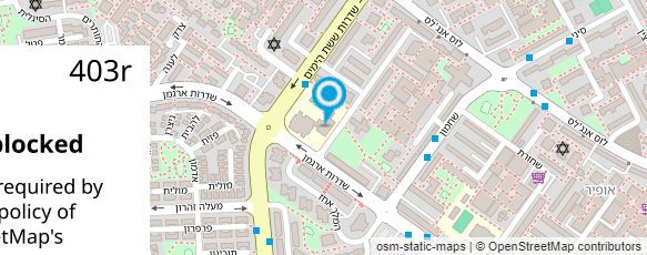 מפת הגעה אל ט.ד.נ אחזקות