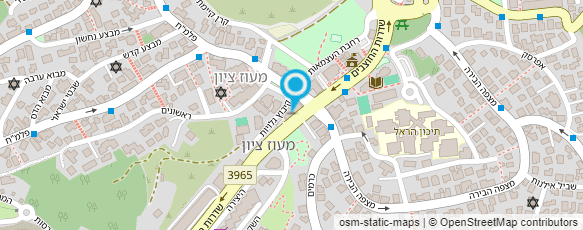 מפת הגעה אל אלוף הפיצה מבשרת ציון מפת הגעה אל אלוף הפיצה מבשרת ציון