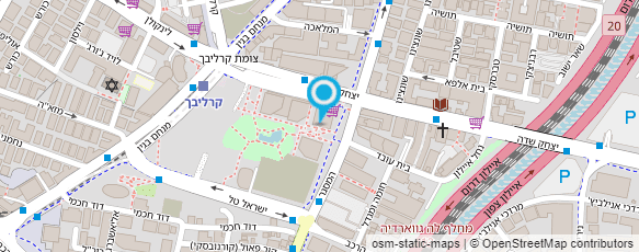 מפת הגעה אל היחידה להשכרה ומכירת פיגומים