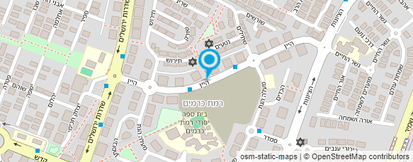 מפת הגעה אל טרומן אינסטלציה